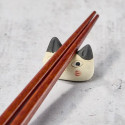 Ruhen Baguettes Weißer Katzenkopf 3x2,5 cm Ruhen Baguettes Weißer Katzenkopf 3x2,5 cm