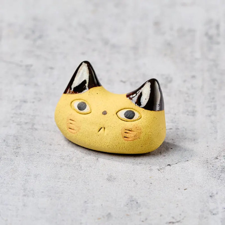 Baguettes de descanso Cabeza de gato blanco 3x2.5 cm
