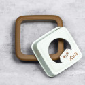 Sandwich Sandwich форма на клоувър форма Sandwich Sandwich форма на клоувър форма