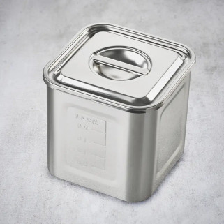 Gastro kvadratbricka och lock