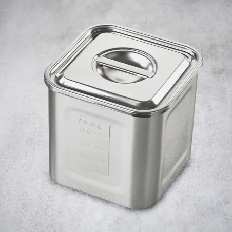 Gastro kvadratbricka och lock