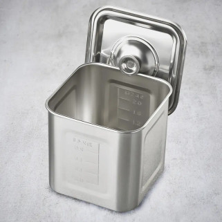 Gastro kvadratbricka och lock