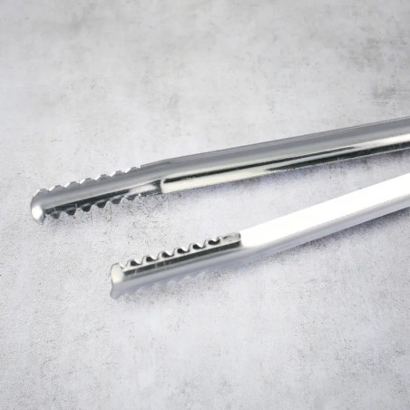 Pinza para carbón de parrilla