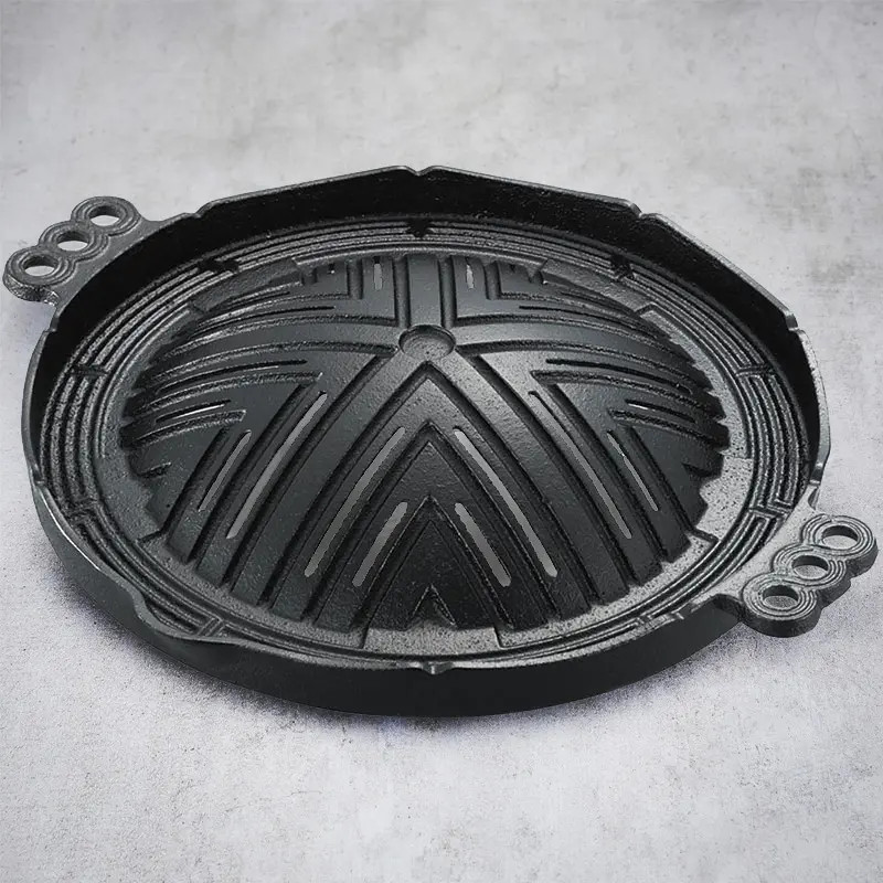 Πλάκα Genghis Khan BBQ Openwork Ø 29cm x H 55 mm Πλάκα Genghis Khan BBQ Openwork Ø 29cm x H 55 mm