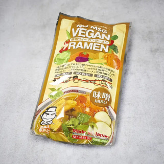 Ramen vegan et son bouillon au miso