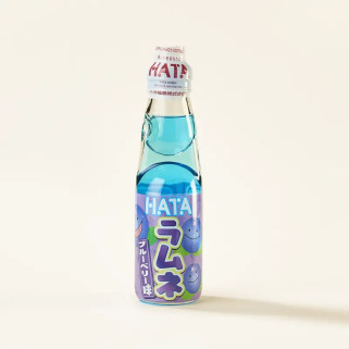 Lemonade Hata Ramune Authentic Flavor Blueberry 200 ml