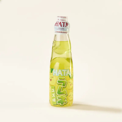 Limonada Hata Ramune Autêntico Yuzu Sabor 200 ml