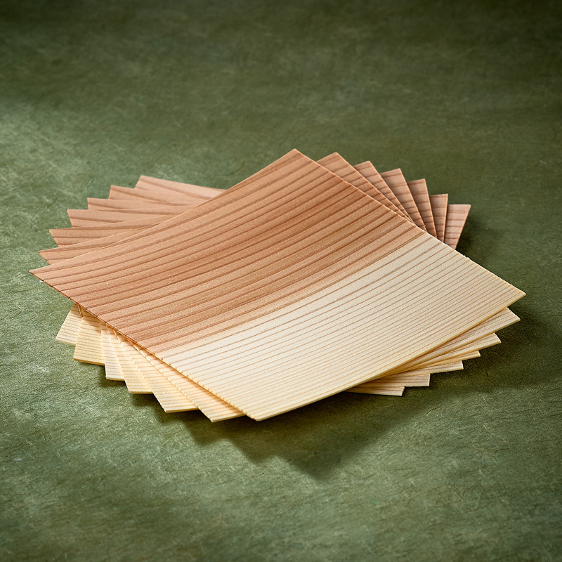 Sugi Ita cedar wood sheets for cooking - Cooking baskets & sheets 