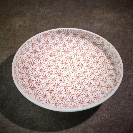 Nikko porcelain round plate Japanese Tableware