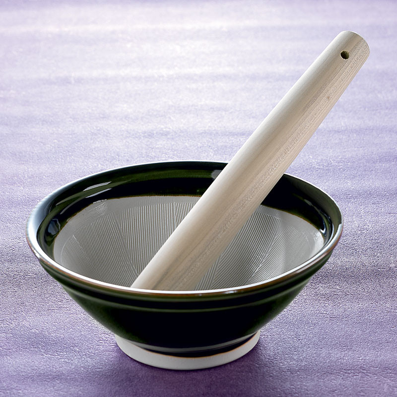 Pilons Et Mortiers Mortier Suribachi Standard Et Son Pilon Surikogi