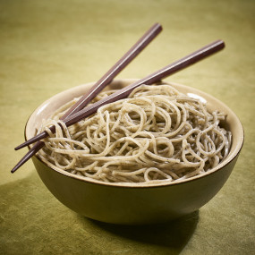 Black sesame Sômen Noodles