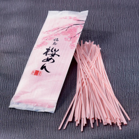Sakura Men Sômen flavored with Sakura cherry leave Sômen