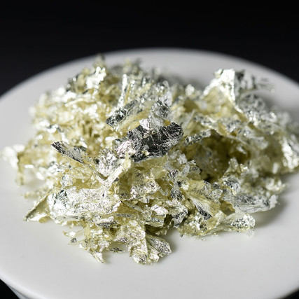 Pétales d'Or alimentaire E175 couleur Champagne