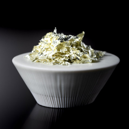 Pétales d'Or alimentaire E175 couleur Champagne