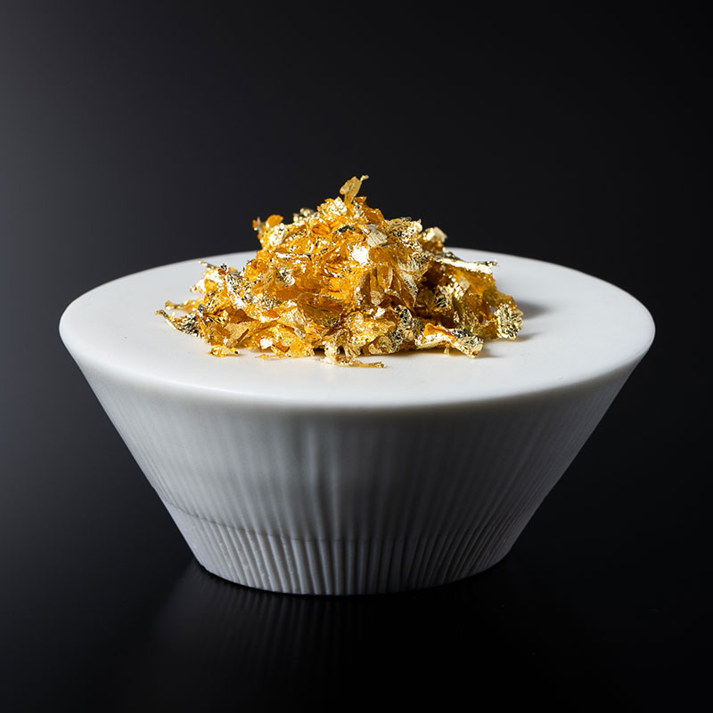 Pétalos de oro comestibles E175 - Ayudas culinarias - Nishikidôri