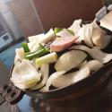 Hole type Genghis Khan barbecue grill plate Hole type Genghis Khan barbecue grill plate