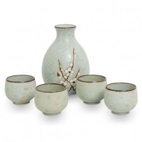 Service à saké en porcelaine Vaisselle japonaise
