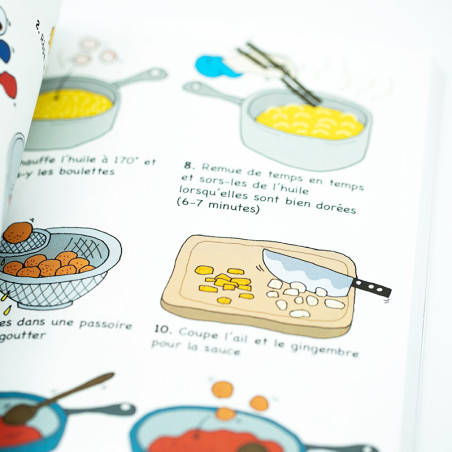 Gohan, el primer libro de cocina en Manga - edición francesa