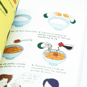 Gohan, le premier livre de recettes en Manga