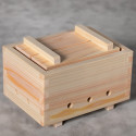Pressione Tofu ou Arroz de madeira de Cypress Hinoki