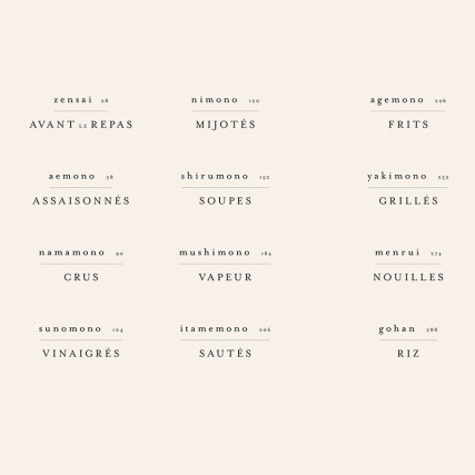 Japan - The cookbook