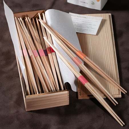 Baguettes en cèdre Yoshino Kichi no Hashi 