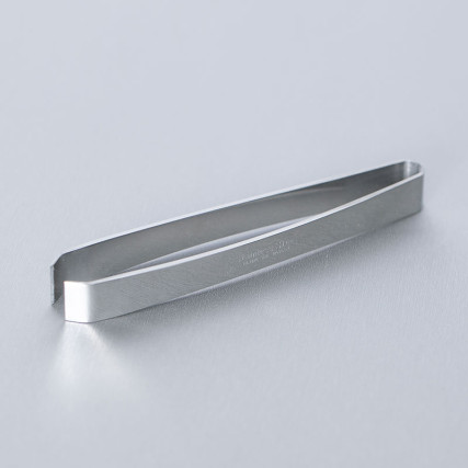 Pince à arêtes, inox, embout courbé 117x13mm