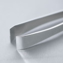 Pince à arrêtes, inox, embout plat