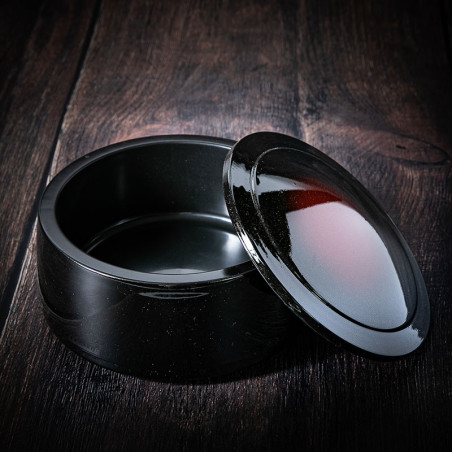 Black & Red Donburi Container
