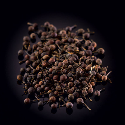 Wild black Voatsiperifery peppercorns from Madagascar