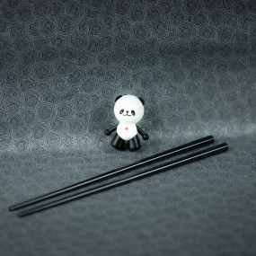Chopsticks helper with pair of chopsticks Shopsticks