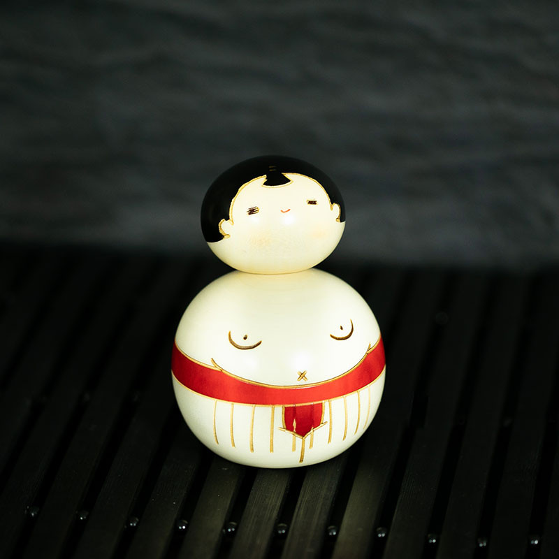 Kokeshi Sumo lutka Kokeshi Sumo lutka