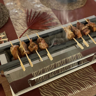 Speciale barbecue yakitori sumibiyaki