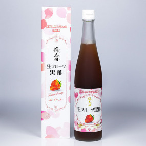 Toshigi skyberry strawberry and 3 years aged black rice vinegar condiment