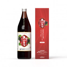 Grape juice Yamanokibudo Crimson glory mountain Fruit juice