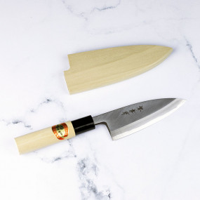 Couteau deba pour poissons et volailles, lame 120 mm - droitier Couteaux japonais
