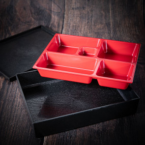 Shokado Bento box - rectangular - 1 compartment - Second choice Bento box