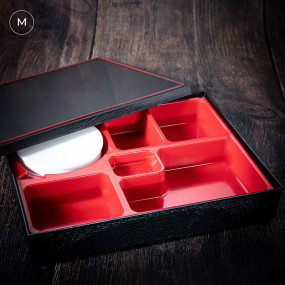Shokado Bento box - rectangular - 1 compartment - Second choice