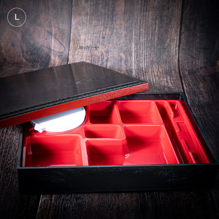 Bento Shokado Rechthoekig 1 compartiment - Tweede keuze Bento Box