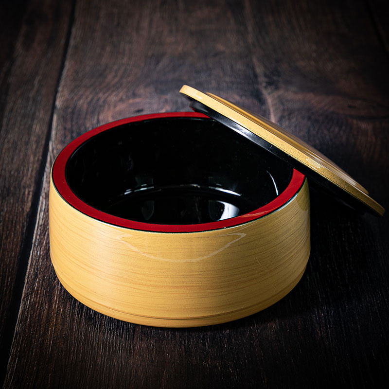 Récipient rond Donburi motif Bambou - Second choix Boite Bento