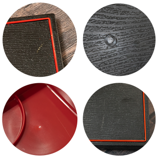 Svart & Röd Donburi Container - Andra val