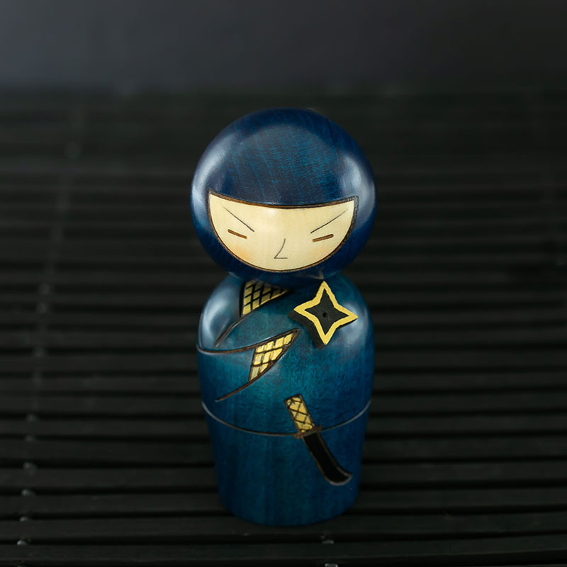 Kokeshi Doll Ninja Kokeshi doll