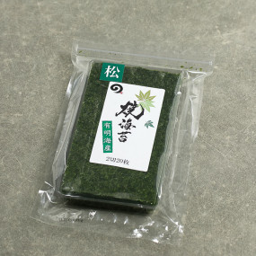 Matsu roasted plain nori seaweed, high grade