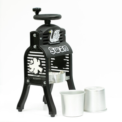 Kakigori Mill e Crone Ice Black Swan Materiale