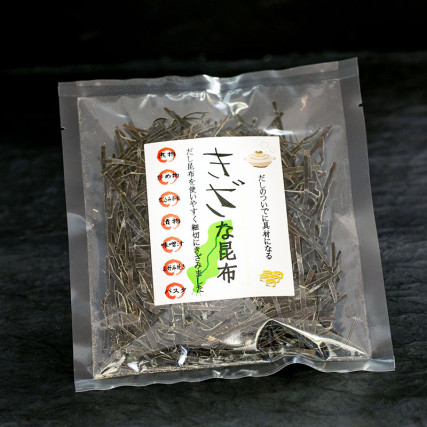Algues kombu séchées émincées en julienne Kombu