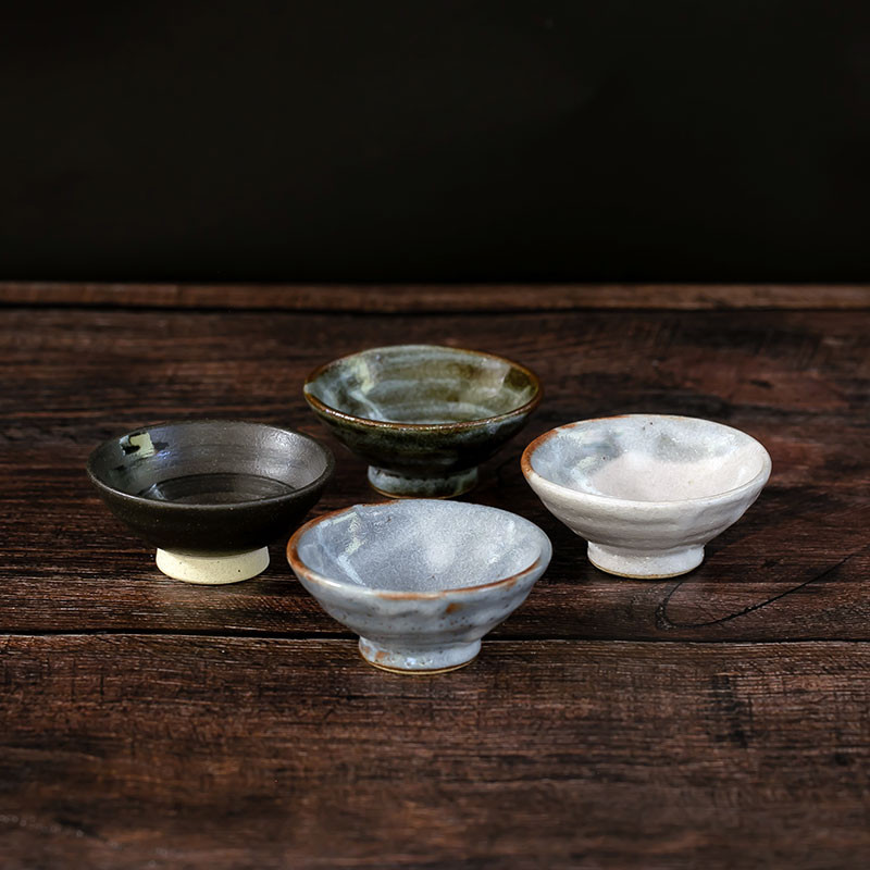 Vaso de sake sakazuki plano