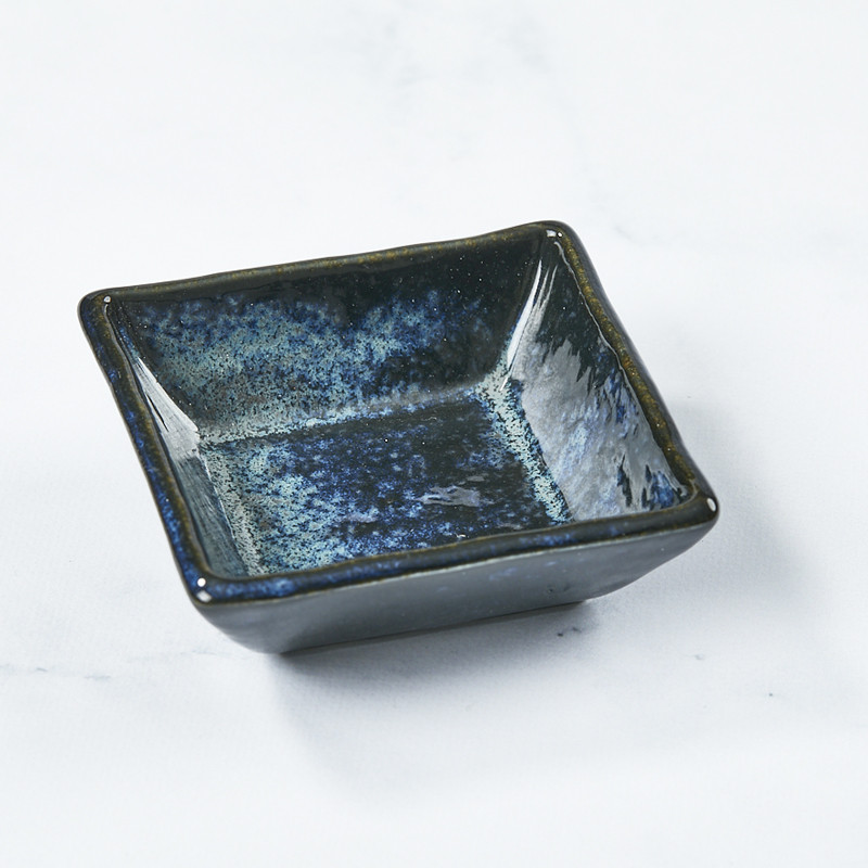 Yohen Navy Cup Blue Square Koduke Soy Sauce, kryddor, saknas Yohen Navy Cup Blue Square Koduke Soy Sauce, kryddor, saknas