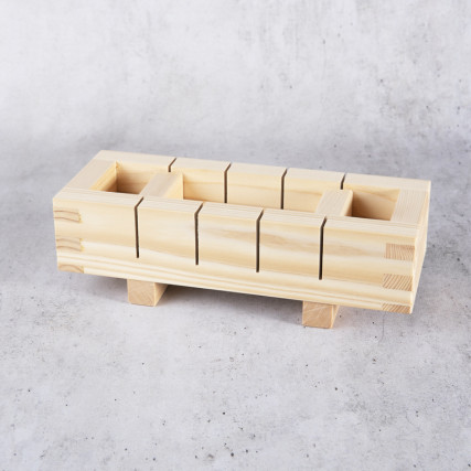 Πατήστε με το Saba Oshizushi Cypress Wood Hinoki Hardware
