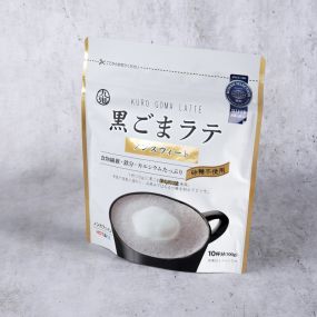 Black Sesame Kurogoma Latte, sugar free