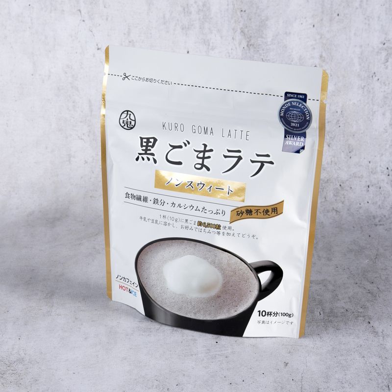 Kurogoma Latte de sésamo negro, sin azúcar